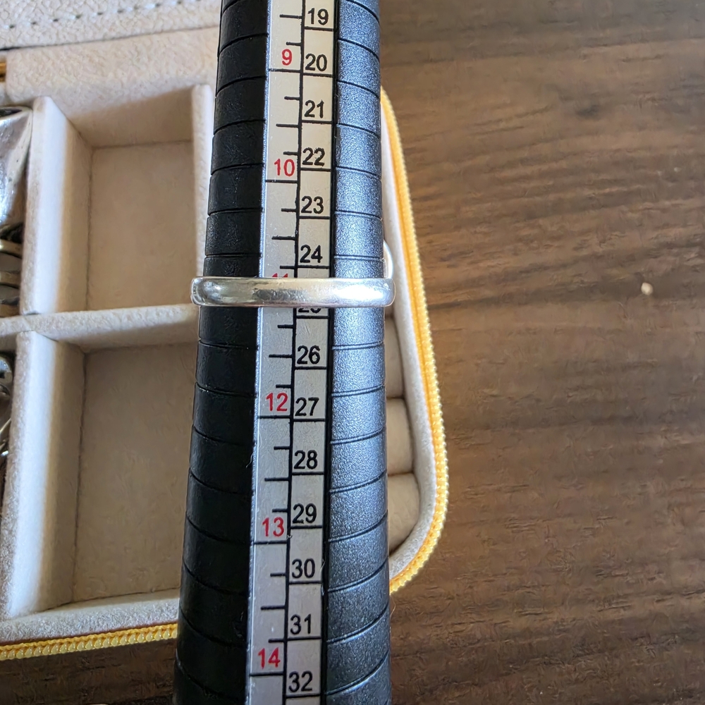 Blue Larimar Teardrop Statement Ring - image 3